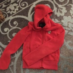 XS Dark Orange American Eagle Fleece